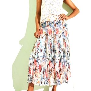 ZAC & RACHEL LONG PLEATED SKIRT